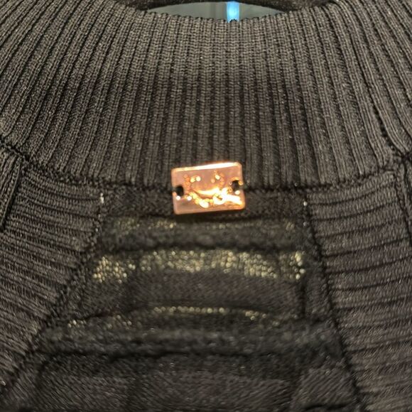 For Love and Lemons Knitz Rivington Black Dress Size Small - Picture 9 of 15